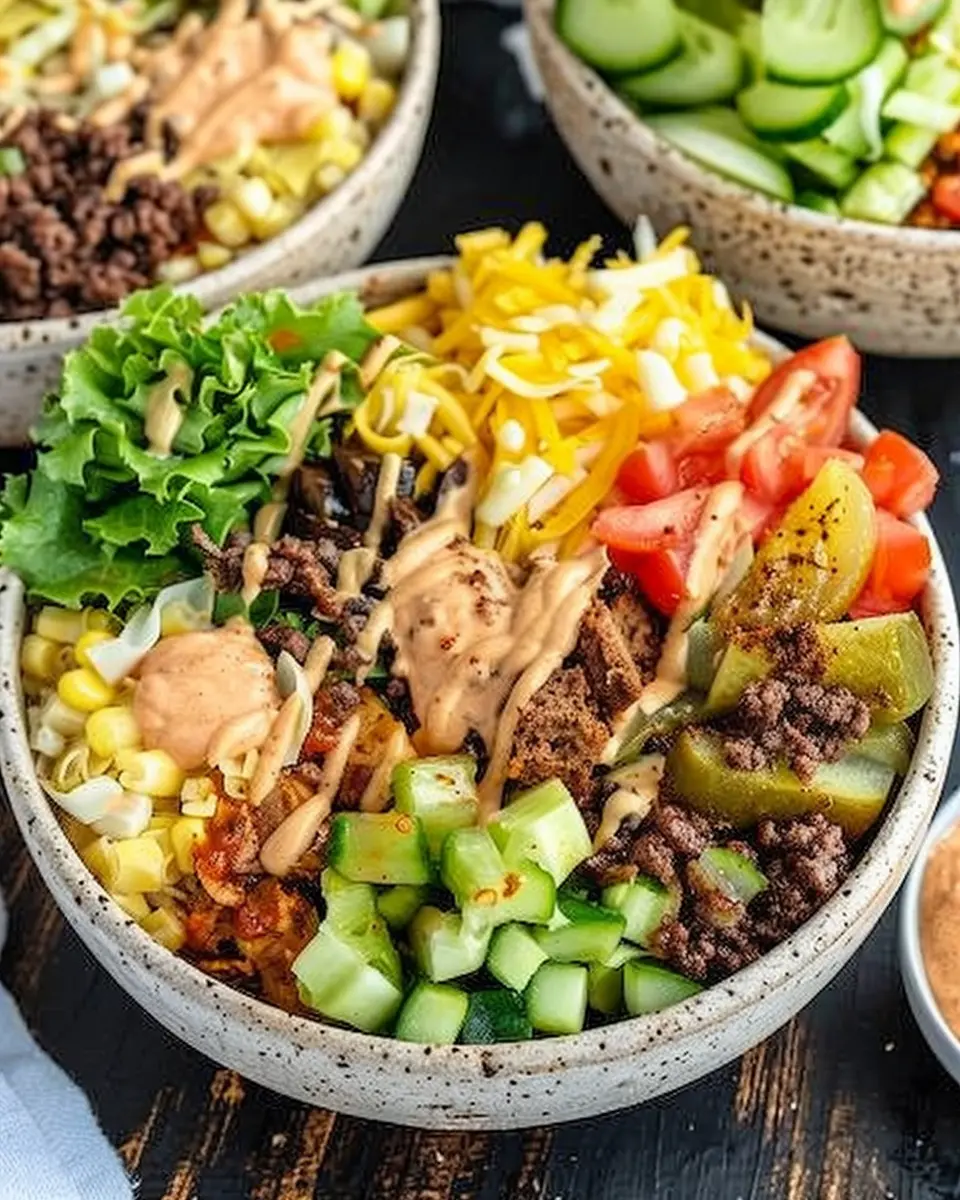 Burger Bowls: Easy and Indulgent Turkey Bacon Delight