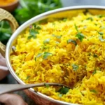 Garlic Turmeric Rice