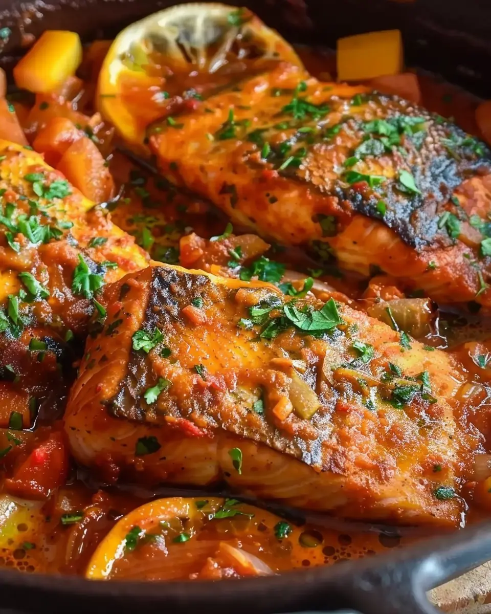 Classic Spicy Moroccan Fish: A Bold and Flavorful Home Cooked Delight