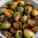 Hot Honey Brown Butter Brussels Sprouts