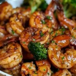 High-Protein Honey Garlic Shrimp