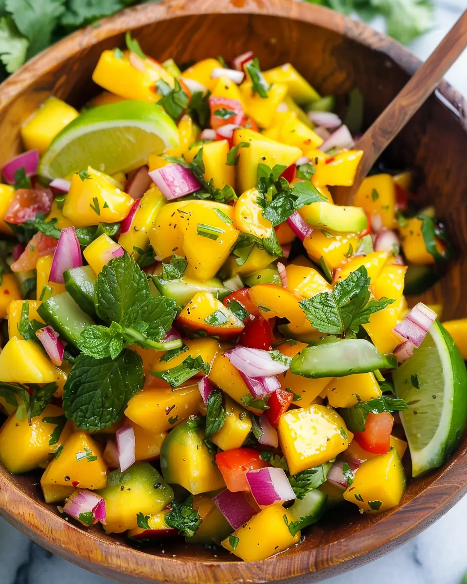 Healthy Mango Salad: A Fresh and Easy Twist on a Classic Dish
