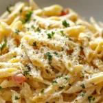 One Pot Creamy Garlic Pasta