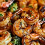 High-Protein Honey Garlic Shrimp