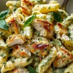 Creamy Pesto Chicken Pasta