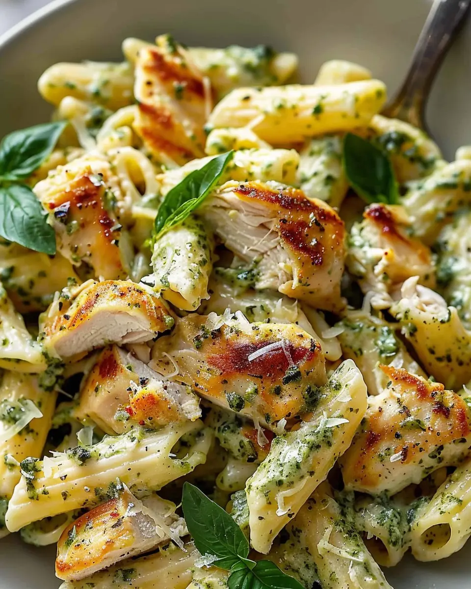 Creamy Pesto Chicken Pasta: The Easy Indulgence You’ll Love